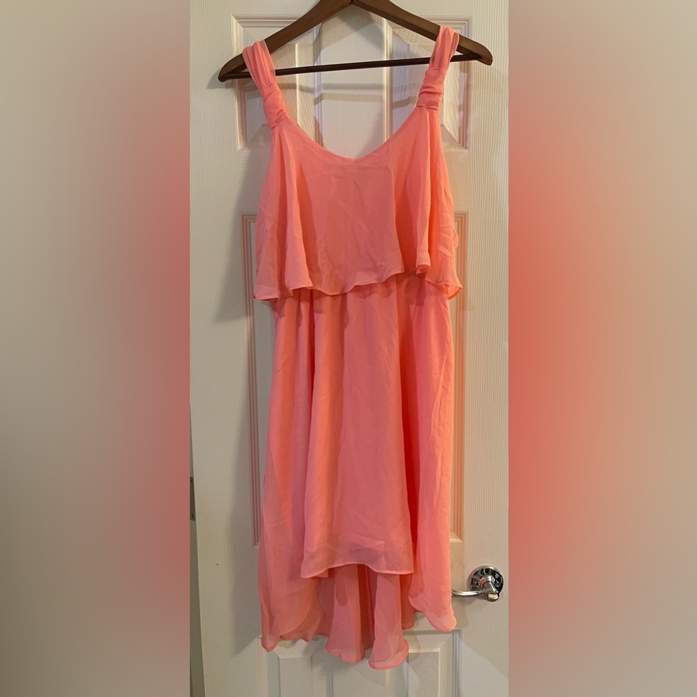 Coral Summer Dress